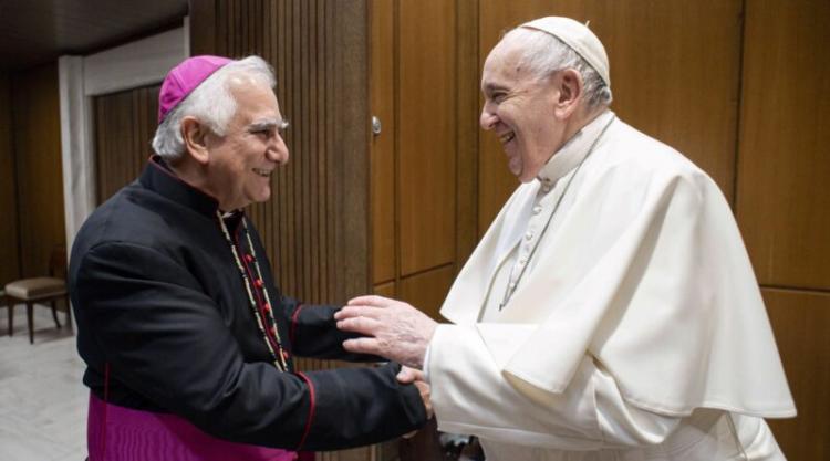 Mons. Lozano compartió su alegría por encuentro con el papa Francisco Mons. Lozano compartió su alegría por encuentro con el papa Francisco