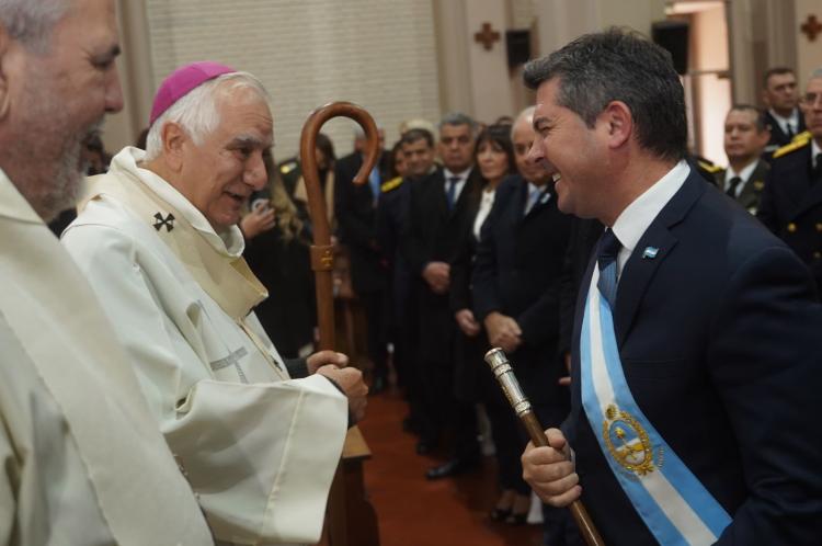 Mons. Lozano, en el tedeum: 'No se debe malversar la comida destinada a los pobres' Mons. Lozano, en el tedeum: 'No se debe malversar la comida destinada a los pobres'