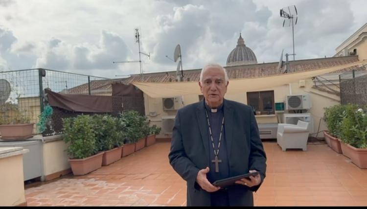Mons. Lozano transmite el saludo del Papa a la comunidad sanjuanina Mons. Lozano transmite el saludo del Papa a la comunidad sanjuanina