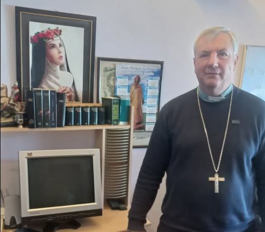 Mons. Luis Darío Martín, administrador diocesano de Santa Rosa