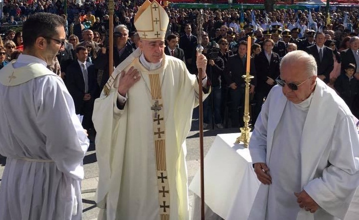 Mons. Malfa celebró sus bodas de plata episcopales en Tierra Santa Mons. Malfa celebró sus bodas de plata episcopales en Tierra Santa