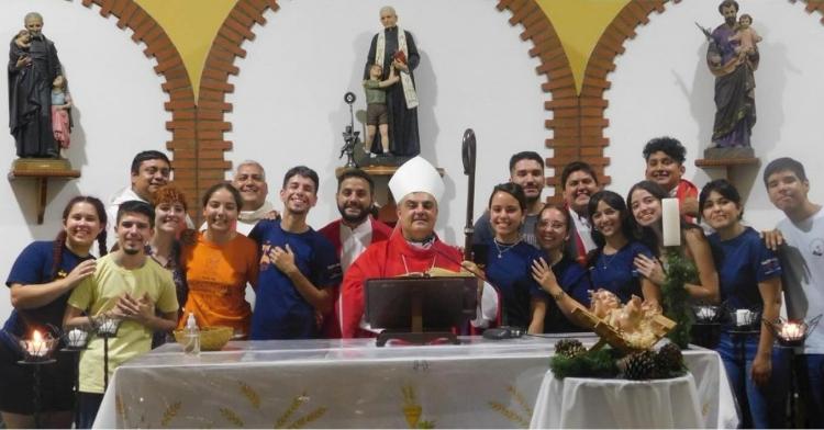 Mons. Margni celebró la misa de envío de la 7° Misión Juvenil Diocesana Mons. Margni celebró la misa de envío de la 7° Misión Juvenil Diocesana