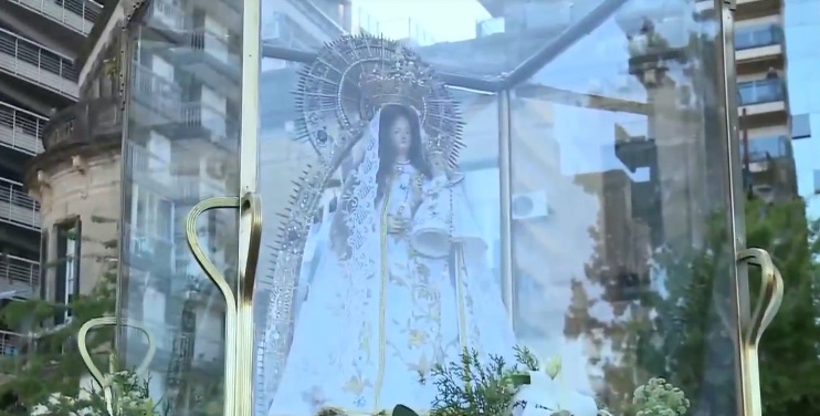 Mons. Martín: 'La Virgen María es el alma de Rosario'