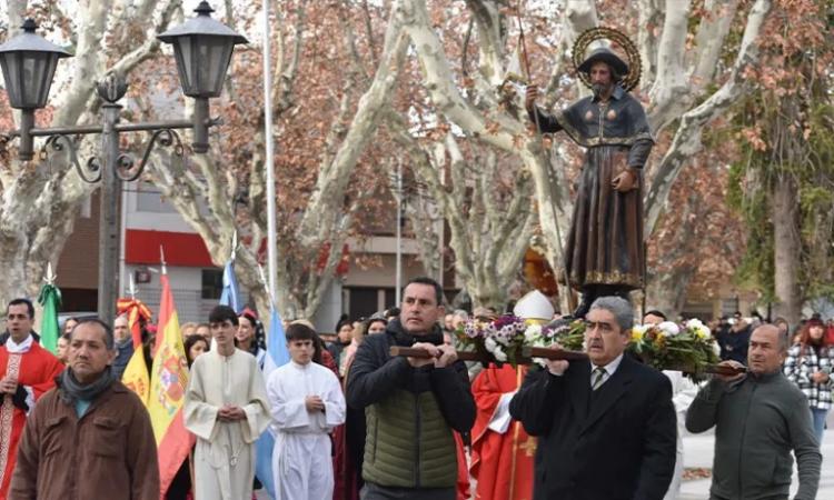 Mons. Mazzitelli: 'Al mirar a nuestro patrono, renovemos nuestro peregrinar'