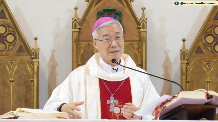Mons. Moon: 'Todos los domingos celebramos la alegría de encontrar a Cristo resucitado' Mons. Moon: 'Todos los domingos celebramos la alegría de encontrar a Cristo resucitado'
