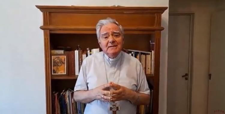 Mons. Ojea: 'Contemplar a Cristo como el Cordero que carga el dolor del mundo'