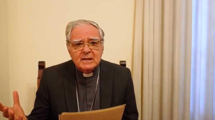 Mons. Ojea reza la oración del perdón propuesta por Francisco Mons. Ojea reza la oración del perdón propuesta por Francisco