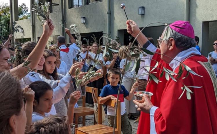 Mons. Ojea en el Domingo de Ramos: "La Pasión es una escuela de vida" Mons. Ojea en el Domingo de Ramos: "La Pasión es una escuela de vida"