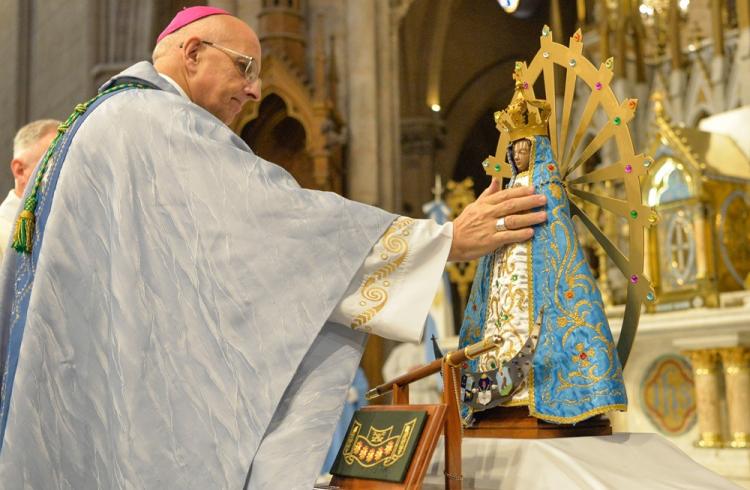 Mons. Olivera: 'Que la venia a María salga del corazón para hacer lo que su Hijo nos pide'