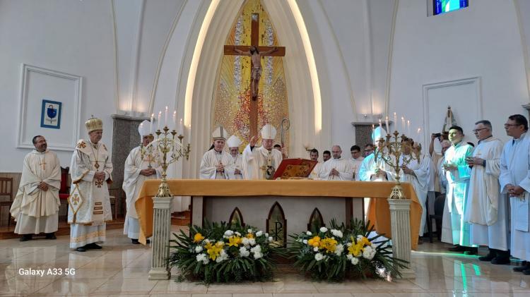 Oberá celebró 15 años de su erección como diócesis Oberá celebró 15 años de su erección como diócesis