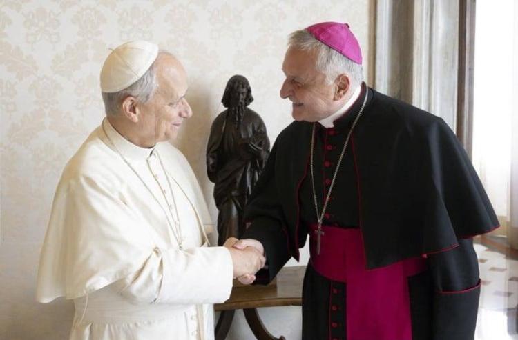 Mons. Torrado Mosconi se reunió con el papa León XIV en el Vaticano