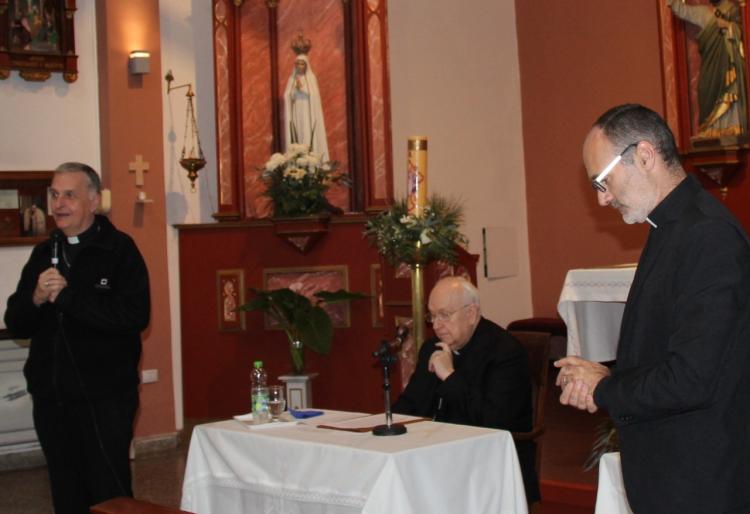 Mons. Vérgez Alzaga, secretario del cardenal Pironio, visitó Nueve de Julio Mons. Vérgez Alzaga, secretario del cardenal Pironio, visitó Nueve de Julio