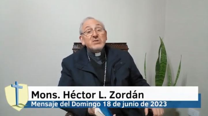 Mons. Zordán: 'Qué lindo poder aprender a mirar como Jesús' Mons. Zordán: 'Qué lindo poder aprender a mirar como Jesús'