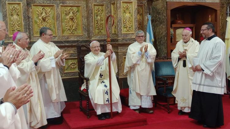 Mons. Zurbriggen asumió el gobierno pastoral de la diócesis de Concordia Mons. Zurbriggen asumió el gobierno pastoral de la diócesis de Concordia