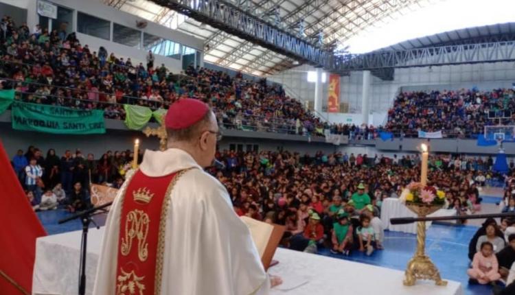 Multitudinario encuentro de niños en la diócesis de San Roque Multitudinario encuentro de niños en la diócesis de San Roque