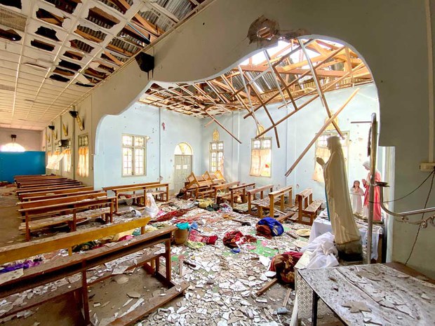 Myanmar: Los obispos piden que se respeten las vidas humanas, lugares de culto, hospitales y escuelas Myanmar: Los obispos piden que se respeten las vidas humanas, lugares de culto, hospitales y escuelas
