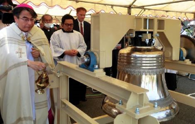 Nagasaki: la campana de la catedral volverá a repicar invocando la paz