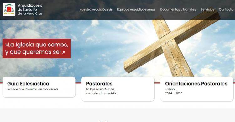 Nueva página web de la arquidiócesis de Santa Fe Nueva página web de la arquidiócesis de Santa Fe