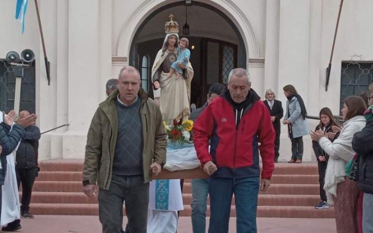 Nueve de Julio: fiestas patronales de la Virgen del Carmen en varias parroquias Nueve de Julio: fiestas patronales de la Virgen del Carmen en varias parroquias
