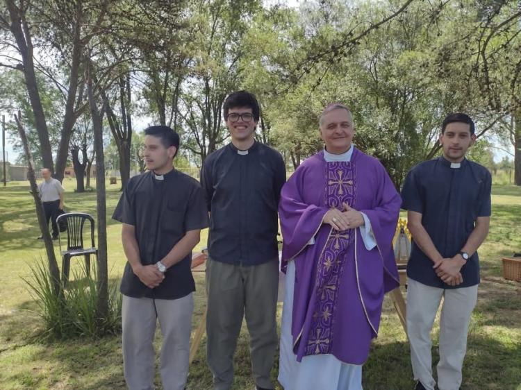 Nueve de Julio: Convivencia de diáconos y seminaristas Nueve de Julio: Convivencia de diáconos y seminaristas