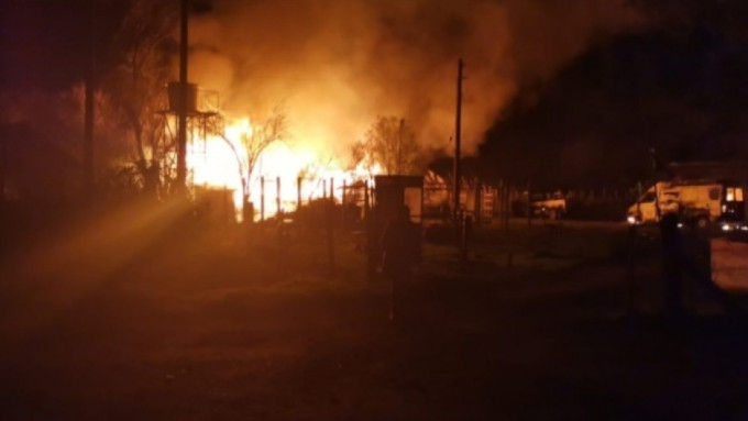 Nuevo incendio intencional en una capilla católica del sur de Chile Nuevo incendio intencional en una capilla católica del sur de Chile