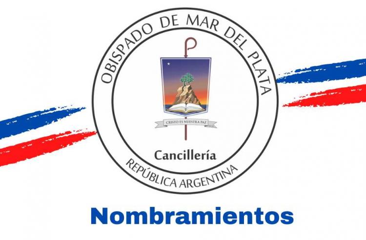 Nuevos nombramientos en la diócesis de Mar del Plata Nuevos nombramientos en la diócesis de Mar del Plata