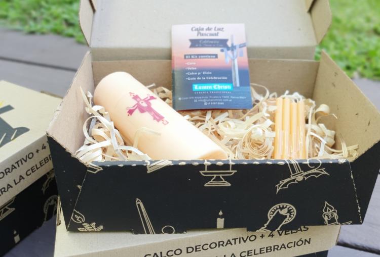 Ofrecen una "Caja de Luz" para vivir las celebraciones pascuales en los hogares Ofrecen una "Caja de Luz" para vivir las celebraciones pascuales en los hogares