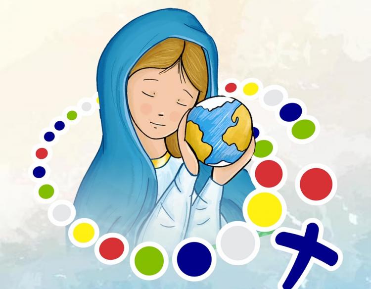 OMP invita a unirse a la cadena de oración del Rosario Misionero OMP invita a unirse a la cadena de oración del Rosario Misionero