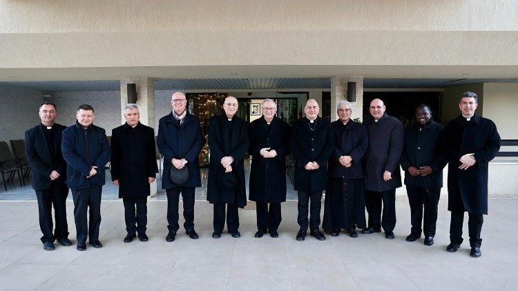 Parolin con los nuncios de Medio Oriente: paz para la región y fraternidad entre las religiones Parolin con los nuncios de Medio Oriente: paz para la región y fraternidad entre las religiones