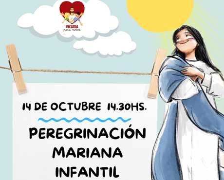 Peregrinaciones Marianas Infantiles: los niños salen a compartir sus 'tesoros' Peregrinaciones Marianas Infantiles: los niños salen a compartir sus 'tesoros'