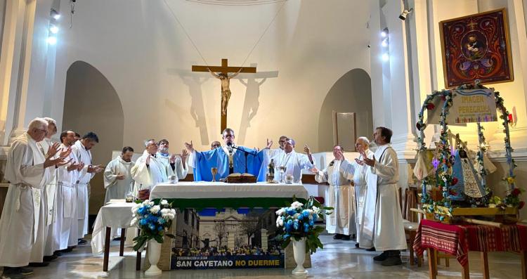 #PereLuján Mons. García Cuerva animó a los servidores de la manifestación de fe