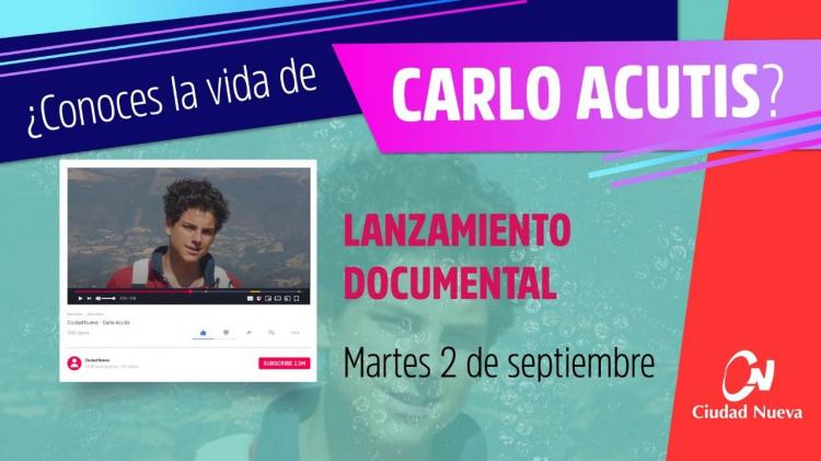 Presentan documental sobre la vida de Carlo Acutis, el santo milenial