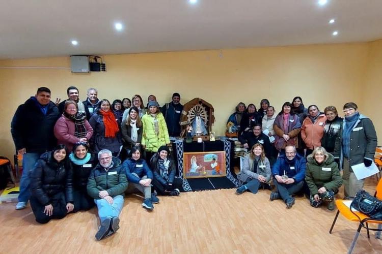 Encuentro de Misioneros de la Virgen en la diócesis de Merlo Moreno Encuentro de Misioneros de la Virgen en la diócesis de Merlo Moreno