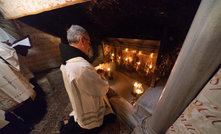 'Quédense aquí', exhortó el general de la Orden a los franciscanos de Tierra Santa 'Quédense aquí', exhortó el general de la Orden a los franciscanos de Tierra Santa