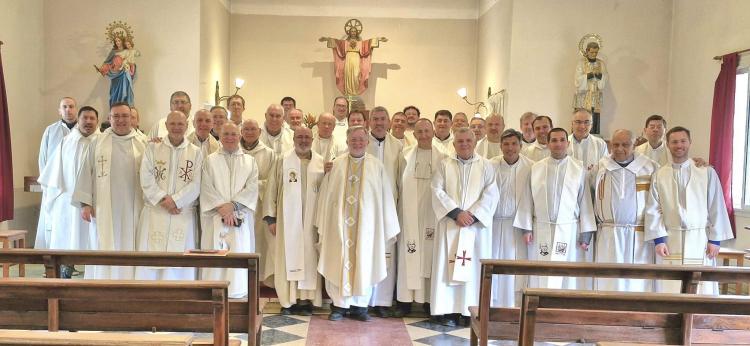 Rafaela: el clero diocesano tuvo su semana de formación permanente Rafaela: el clero diocesano tuvo su semana de formación permanente
