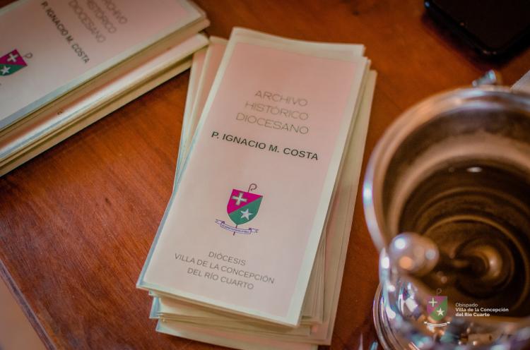 Río Cuarto: imponen el nombre 'Pbro. Lic. Ignacio Costa' al Archivo Histórico Diocesano Río Cuarto: imponen el nombre 'Pbro. Lic. Ignacio Costa' al Archivo Histórico Diocesano