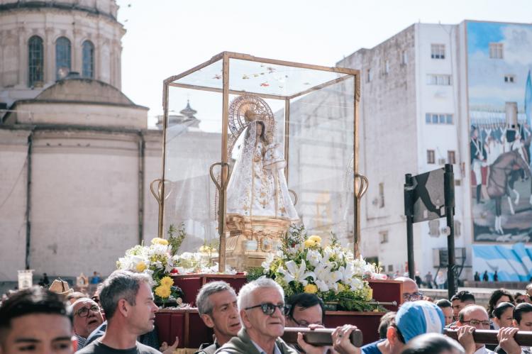 Rosario conmemoró los 250 años de la llegada de la Virgen Rosario conmemoró los 250 años de la llegada de la Virgen