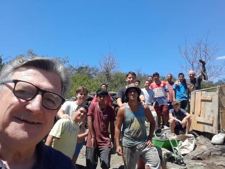 Rosario: seminaristas mayores en misión en Athos Pampa