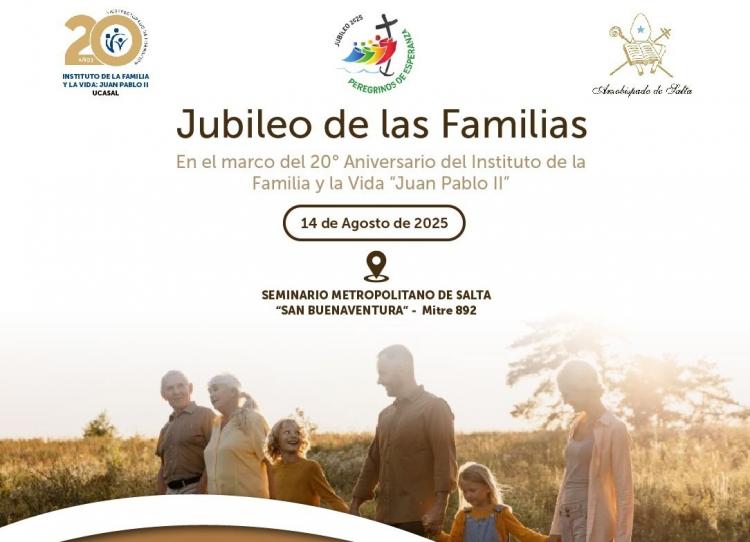 Salta: Mons. Cargnello anima a participar del Jubileo de las Familias