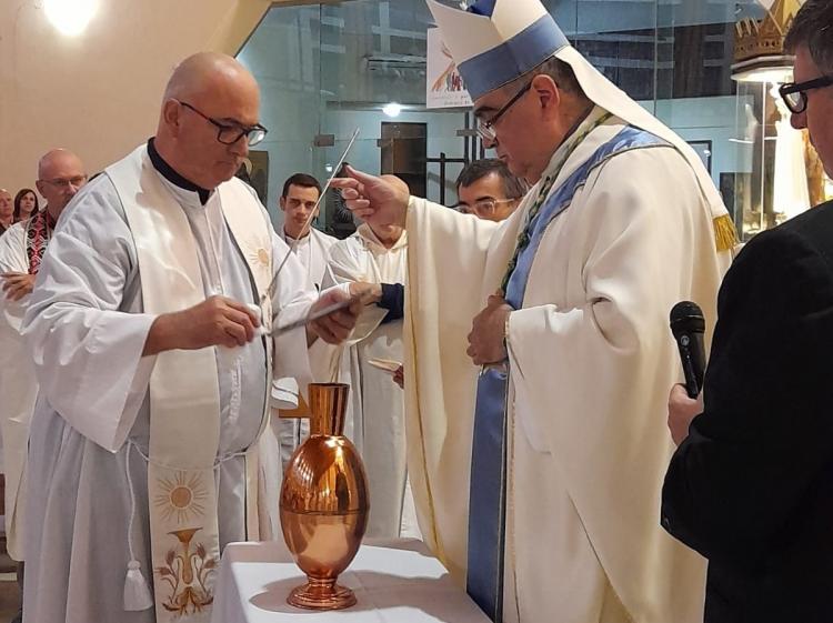 San Francisco: Mons. Buenanueva animó al clero diocesano a ser 'juglares de Dios' San Francisco: Mons. Buenanueva animó al clero diocesano a ser 'juglares de Dios'