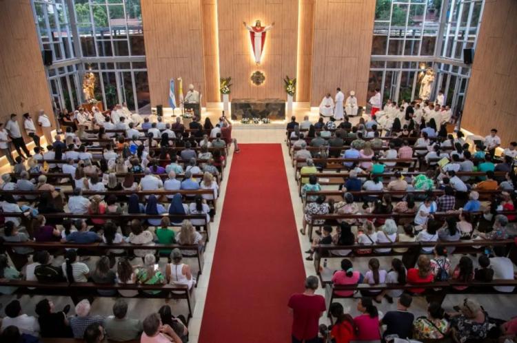 San Juan Pablo II tiene su propia parroquia y santuario en Puerto Iguazú San Juan Pablo II tiene su propia parroquia y santuario en Puerto Iguazú