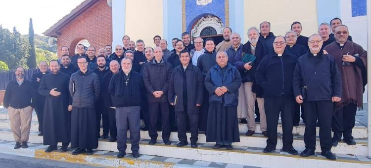 San Luis: finalizó el retiro del clero en Villa de la Quebrada San Luis: finalizó el retiro del clero en Villa de la Quebrada
