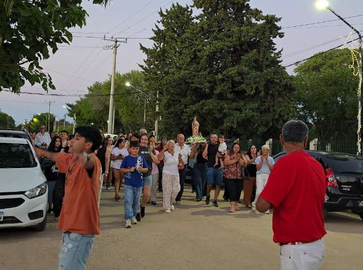 Santa Inés convocó a la comunidad de Ubajay en una jornada de oración y encuentro
