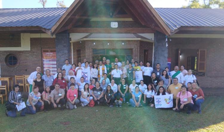 Santo Tomé: culminó el retiro anual de Cáritas diocesana