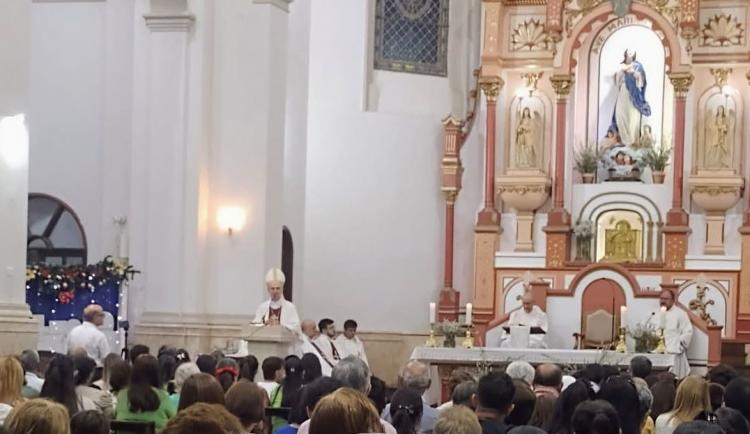 Santo Tomé inició su Año Jubilar con una celebración solemne Santo Tomé inició su Año Jubilar con una celebración solemne