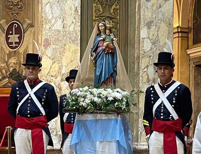 Se cumplirá el XXII aniversario del rezo del Rosario por la Argentina