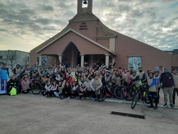 Peregrinación al santuario de la Virgen del Carmen en Nogoyá unió pueblos y ciudades Peregrinación al santuario de la Virgen del Carmen en Nogoyá unió pueblos y ciudades