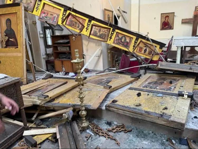 Siria: solidaridad del Papa con las víctimas del ataque a la iglesia de Damasco Siria: solidaridad del Papa con las víctimas del ataque a la iglesia de Damasco