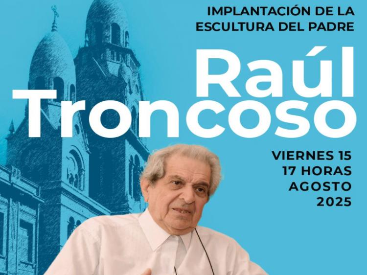 Tandil: el Pbro. Raúl Troncoso tendrá una escultura en el Paseo de las Personalidades