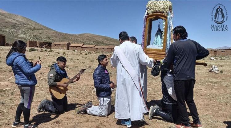 Tilcara se prepara para celebrar los 50 años de la Virgen del Abra Tilcara se prepara para celebrar los 50 años de la Virgen del Abra